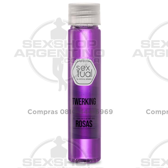 Gel lubricante intimo anal aroma a rosas 30ml.